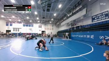 138 lbs Champ. Round 2 - Corbin Donner, Laramie vs Carson Lucius, Scottsbluff