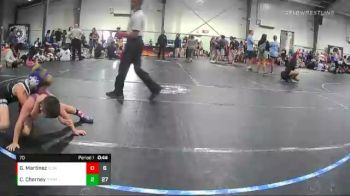 70 lbs Round 2 (6 Team) - Channing Cherney, Storm vs Gabrel Martinez, Icon