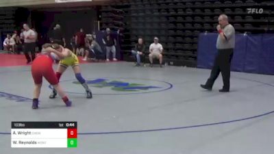 103 lbs Rr Rnd 3 - Amelia Wright, Chemung, NY vs Willow Reynolds, Montgomery, PA