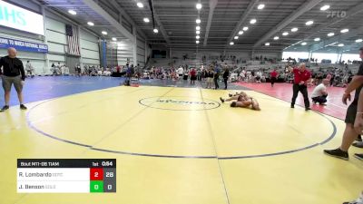 112 lbs Rr Rnd 3 - Rocco Lombardo, Team Gotcha vs Jude Benson, Golden Barracuda