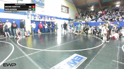 60 lbs Rr Rnd 1 - Braven Tabbytite, HURRICANE WRESTLING ACADEMY vs Nate Jackson, Cushing Tigers