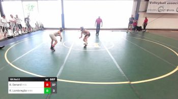 95 lbs Rr Rnd 2 - Brady Genard, Revival Uprising vs Ryan Lombreglia, Iron Horse Wrestling Club