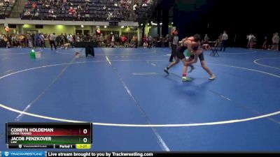 120 lbs Semifinal - Jacob Penzkover, LAW vs Corbyn Holdeman, Crass Trained