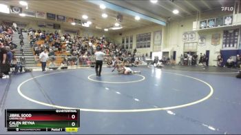 150 lbs Quarterfinal - Jibril Sood, Laguna Hills vs Calen Reyna, Servite