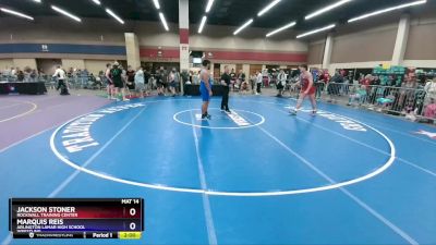 285 lbs 1st Place Match - Jackson Stoner, Rockwall Training Center vs Marquis Reis, Arlington Lamar High School Wrestling