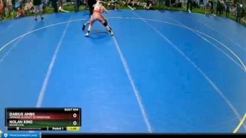 106 lbs Cons. Semi - Darius Ambs, Simmons Academy Of Wrestling vs Nolan King, Relentless