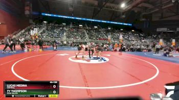 4A-138 lbs Cons. Round 1 - Lucas Medina, Central vs Ty Thompson, Star Valley