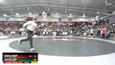 174 lbs Semifinal - Joshua Kenny, Grand Valley State vs Hunter Jump, Central Oklahoma