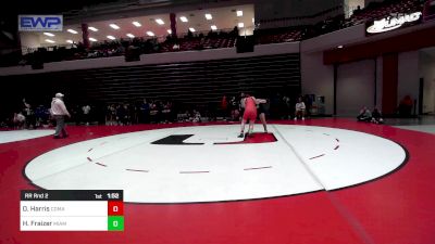 170 lbs Rr Rnd 2 - Olivia Harris, Comanche High School Girls vs Hadlee Fraizer, Miami