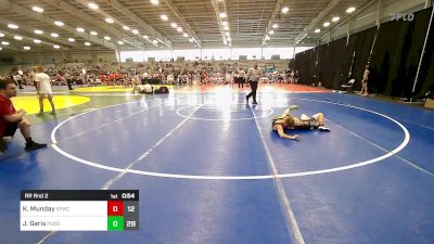 85 lbs Rr Rnd 2 - Kopen Munday, Forge Elm 2 vs John Rocco Garis, Pursuit Wrestling Academy - Green