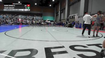 152 lbs Quarterfinal - Mark Zuniga II, Aniciete Training Club vs Colby Ducatt, Team Aggression