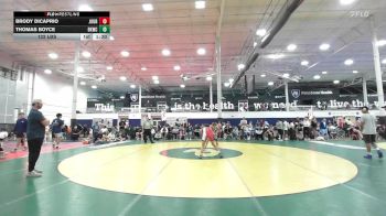 122 lbs Rr Rnd 1 - Brody DiCaprio, Journeymen Wrestling Blue - HSC vs Thomas Boyce, Blue Knights Alpha