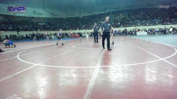 76 lbs Consi Of 8 #1 - Reyd Rylant, Norman JH vs Caden Bowling, Wolfepack