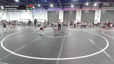 55 lbs Consi Of 8 #2 - Aeries Monarrez, Tucson Cyclones vs Khy Escalante, Tucson Cyclones