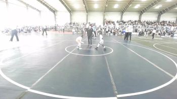 55 lbs Rr Rnd 1 - Cash Tiller, NM Wolf Pack vs Teo Gurule, Stout Wr Acd