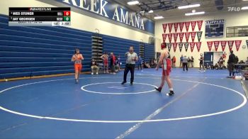 JV-34 lbs Round 1 - Wes Stoner, Williamsburg vs Jay Georgen, West Delaware, Manchester