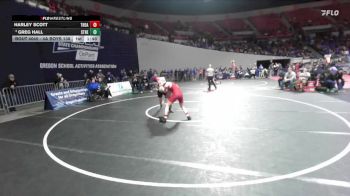 4A Boys 138 lbs Champ. Round 1 - Greg Hall, St. Helens Boys vs Harley Scott, The Dalles Boys