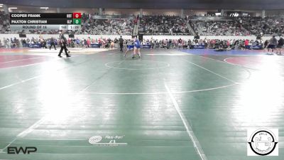 Round Of 16 - Cooper Frank, Hobart Bearcats vs Paxton Christian, Glenpool JH