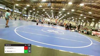 132 lbs Rr Rnd 3 - Dezmond Lenaghan, Elite NJ HS Black vs Branden Wentzel, 4M/Rideout Power