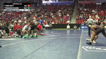 3A-190 lbs Cons. Round 3 - Perignon Holmes, Waterloo West vs Kade Kelly, North Scott