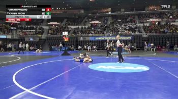 133 lbs Champ. Round 1 - Caden Frost, New England Col. vs Jonah Paulino, Roanoke