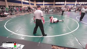 165 lbs Quarterfinal - Caden Gousetis, Purler Wrestling Academy vs Nick Garone, Red Wave