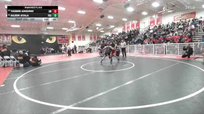 125 lbs Cons. Round 1 - Yasmin Anguino, Desert Mirage vs Aileen Ayala, Pacifica/Oxnard