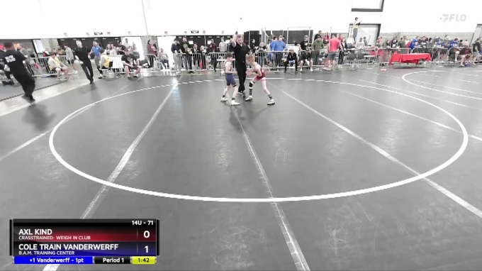 71 lbs Round 1 - Axl Kind, CrassTrained: Weigh In Club vs Cole Train ...