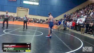 3 - 175 lbs Champ. Round 1 - Cole McGinty, Western Albemarle vs Tanner Lindsey, Colonial Heights