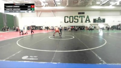 175 lbs Cons. Round 5 - Dimitry Sirotnik, Santa Monica vs Xander Zimmer, Cypress