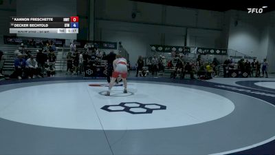 92 kg Cons. Quarters - Kannon Freschette, Inland Northwest Wrestling Training Center vs Decker Bechtold, Steller Trained Wrestling