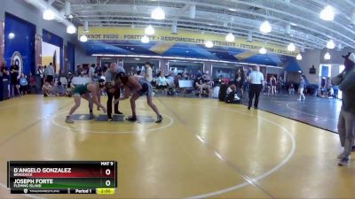 132 White Semifinal - Joseph Forte, Fleming Island vs D`Angelo Gonzalez, Braddock