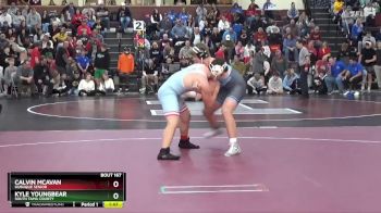 190 lbs Round 1 - Calvin McAvan, Dubuque Senior vs Kyle Youngbear, South Tama County