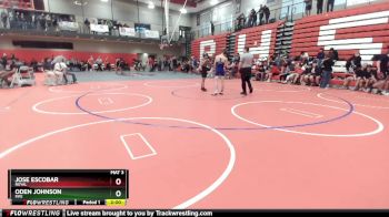 126 lbs Champ. Round 1 - Oden Johnson, Fife vs Jose Escobar, Royal