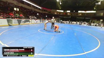 133 lbs Champ. Round 1 - Tavian Sangster-Zahne, Tuba City Boarding School vs Austin Dick, Stampede Wrestling Club