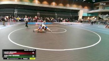 135 lbs Champ. Round 2 - Evelynn Hendrix, Reed vs Alice Graham, Spanish Springs