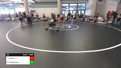 165 lbs Cons. Round 6 - Jacob Perez, AWA vs Mark Delbosque, Dark Horse