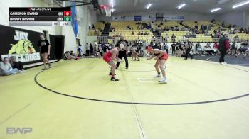 106 lbs Consi Of 4 - Cameron Evans, Grove vs Brody Brown, GRAVETTE