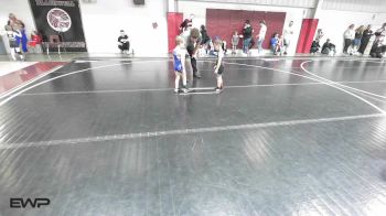 45 lbs Consi Of 8 #2 - Lincoln Tyler, Perry Wrestling Academy vs Jaxon Osburn, Newkirk Takedown Club