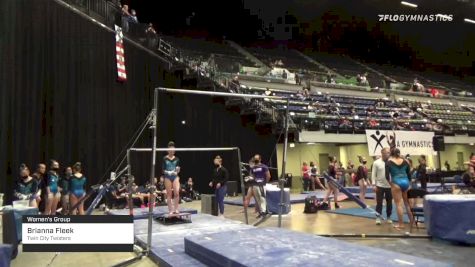 Brianna Fleek - Women's Group, Twin City Twisters - 2021 Women's Xcel Region 4 Championships