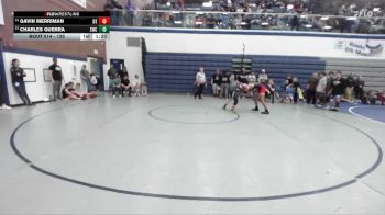 125 lbs Champ. Round 1 - Charles Guerra, Suples Wrestling Club vs Gavin Merriman, Declo Stingers