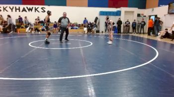 113 lbs Champ. Round 2 - Nathan Flores Acosta, Century vs Henry Bergstrom, Banks