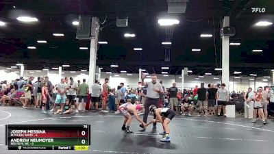 76 lbs Round 2 (4 Team) - Joseph Messina, Ruthless White vs Andrew Neumoyer, Red Devil WC