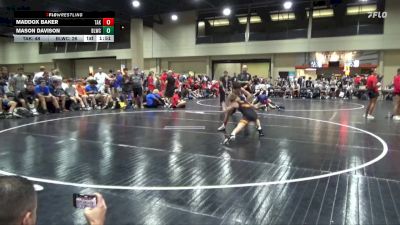 106 lbs Round 3 (6 Team) - Maddox Baker, Team Arkansas vs Mason Davison, Blackman WC