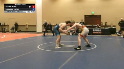 190 lbs Champ. Rd Of 16 - Gavin Boyd, M2 Training Center vs Andrew Frost