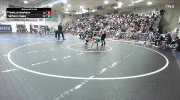 110 lbs Champ. Round 2 - Nicole Comia, Poly/Long Beach vs Giselle Miranda, Los Osos