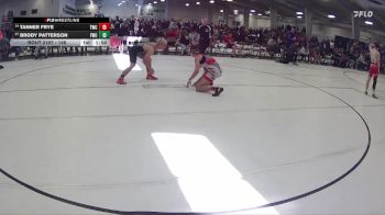 148 lbs Quarterfinal - Tanner Frye, Trojan Wrestling Club vs Brody Patterson, Falcon Wrestling Club