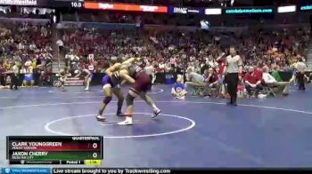 2 lbs Quarterfinal - Clark Younggreen, Mount Vernon vs Jaxon Cherry, Webster City