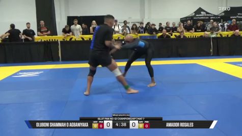 Amador Rosales vs Oluboni Shammah O Agbaniyaka 2026 Pan IBJJF Jiu-Jitsu No-Gi Championship