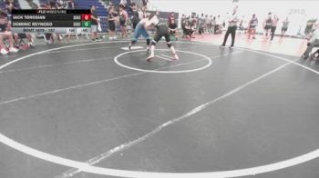 157 lbs Cons. Semi - Dominic Reynoso, Canyon View vs Jack Torosian, World Team Training Center